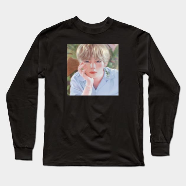 Love Yourself - Taehyung Long Sleeve T-Shirt by gerimisore